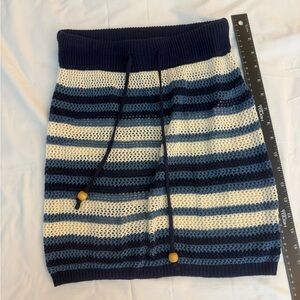 C & C California Crochet Mini Skirt Size XS
